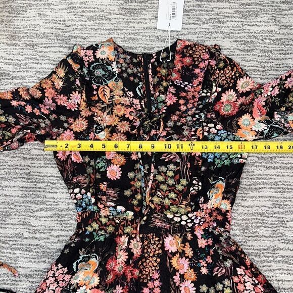 NWT Ted Baker HENDRIA MINI DRESS WITH RUFFLE DETAILS Size 0/ XS - Picture 11 of 15